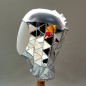 Man performance Mirror hat miror mask and mirror hood